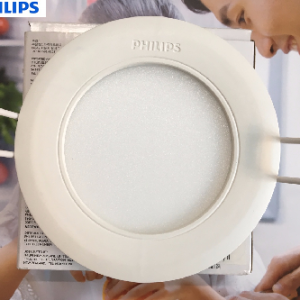 Đèn Led âm trần philips 59521 Marcasite 9W tròn