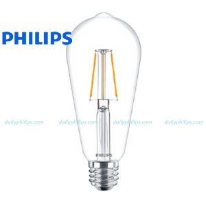 Bóng LED Classic ST 64 4W Philips/ Led Classic 4-40W E27 830 CL NDAPR