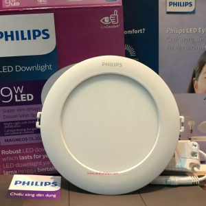 Đèn Led âm trần philips DL262 9W
