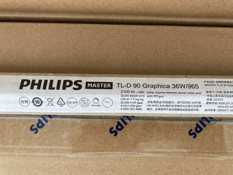TL-D 90 Graphica 36W/965 SLV/10