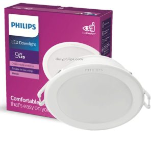 ĐÈN LED ÂM TRẦN PHLIPS 9W 3 CHẾ ĐỘ (ĐỔI MÀU)/ MESON SSW 105 9W WH RECESSED