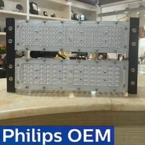 Đèn pha 100W 2 Modul Philips Oem - Đèn sân Pickleball (Đèn Pha sân Pickleball)