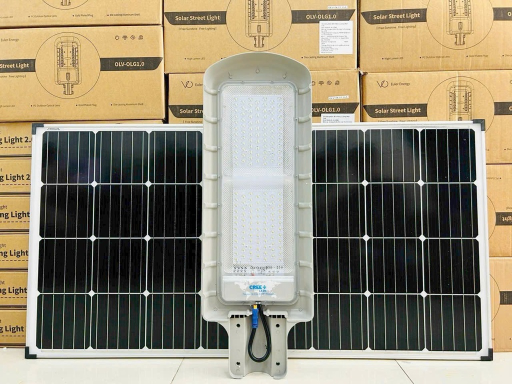Đèn Đường Năng Lượng mặt trời 120W